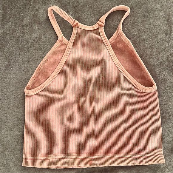 NWOT Free People Happiness Runs Tank Dusty Pink MSRP $30 - Picture 4 of 8